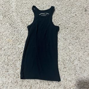 Black high neck tank top, aeropostale